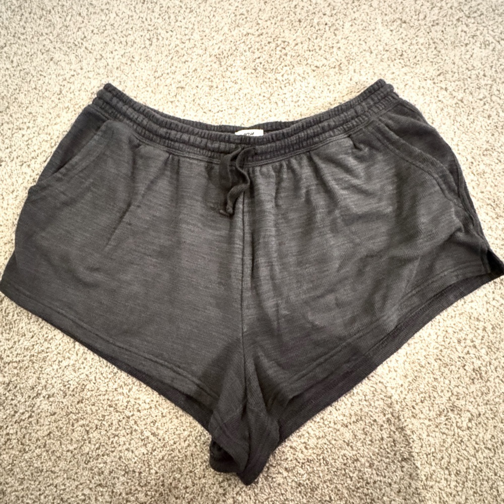 Aerie Charcoal Athletic Shorts
